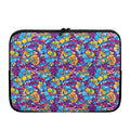 Colorful Aloha Camouflage Flower Print Laptop Sleeve