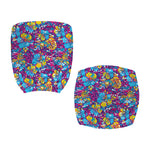Colorful Aloha Camouflage Flower Print Office Chair Cover