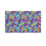 Colorful Aloha Camouflage Flower Print Polyester Flag