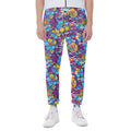 Colorful Aloha Camouflage Flower Print Joggers