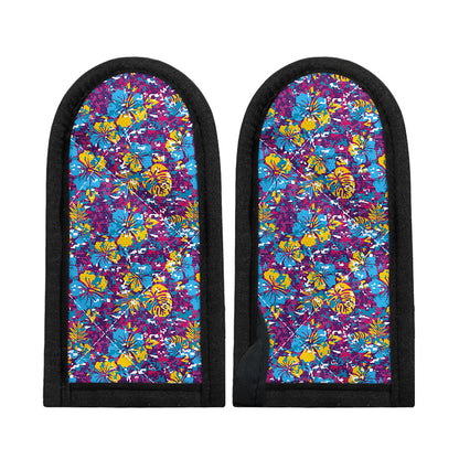 Colorful Aloha Camouflage Flower Print Skillet Handle Cover