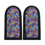 Colorful Aloha Camouflage Flower Print Skillet Handle Cover