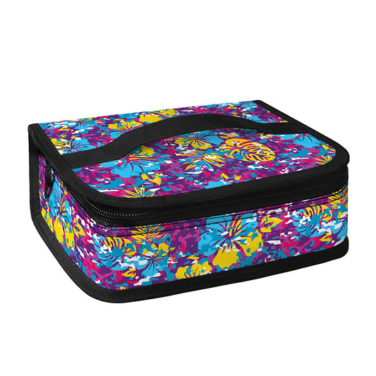 Colorful Aloha Camouflage Flower Print Small Lunch Bag