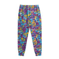 Colorful Aloha Camouflage Flower Print Sweatpants