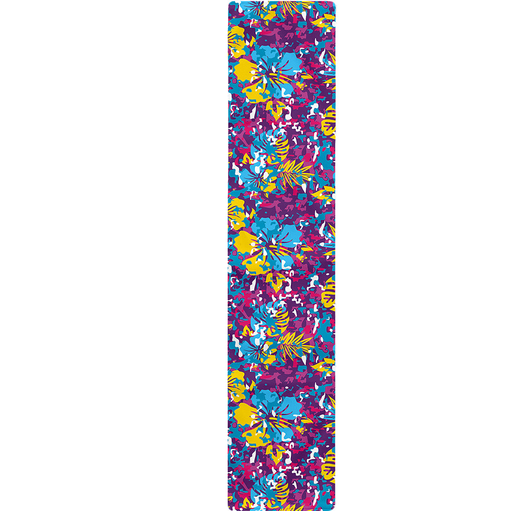 Colorful Aloha Camouflage Flower Print Table Runner
