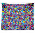 Colorful Aloha Camouflage Flower Print Tapestry