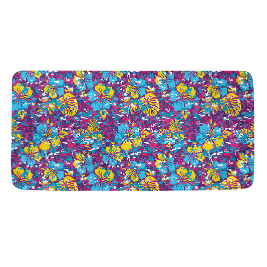 Colorful Aloha Camouflage Flower Print Towel