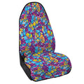 Colorful Aloha Camouflage Flower Print Waterproof Car Seat Cover