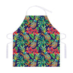 Colorful Aloha Pineapple Pattern Print Adjustable Apron