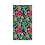 Colorful Aloha Pineapple Pattern Print Baby Crib Sheet