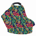 Colorful Aloha Pineapple Pattern Print Baby Seat Cover