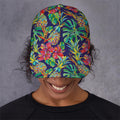 Colorful Aloha Pineapple Pattern Print Baseball Cap