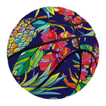 Colorful Aloha Pineapple Pattern Print Basketball