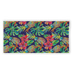 Colorful Aloha Pineapple Pattern Print Beach Towel