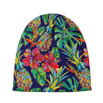 Colorful Aloha Pineapple Pattern Print Beanie