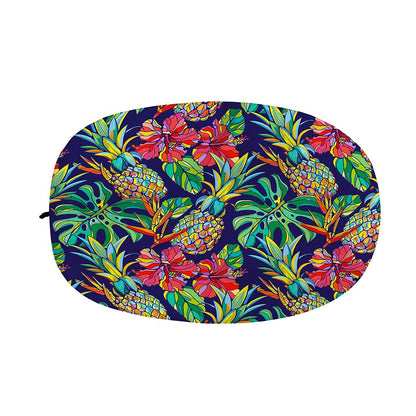 Colorful Aloha Pineapple Pattern Print Car Side Mirror Covers