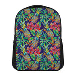 Colorful Aloha Pineapple Pattern Print Casual Backpack