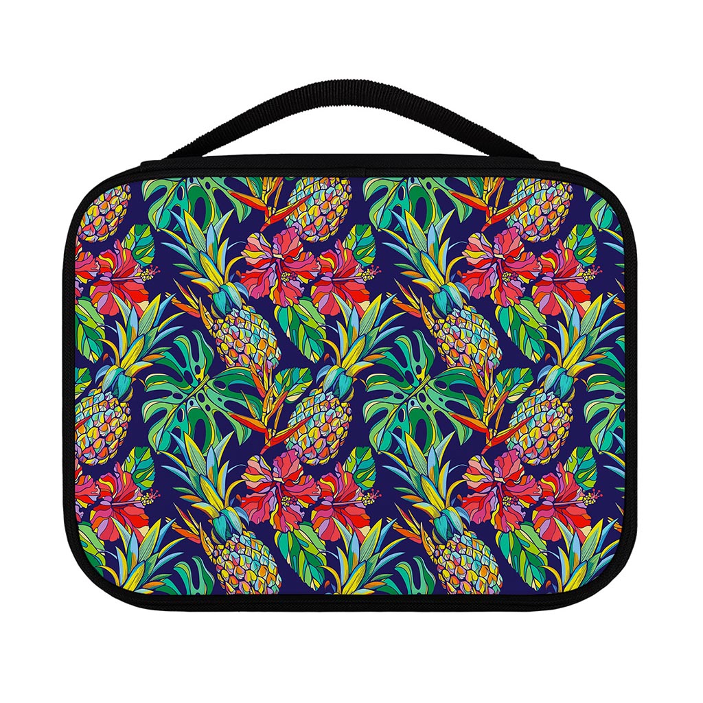 Colorful Aloha Pineapple Pattern Print Classic Bible Case