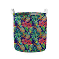 Colorful Aloha Pineapple Pattern Print Collapsible Laundry Basket