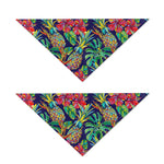 Colorful Aloha Pineapple Pattern Print Dog Bandana