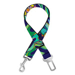 Colorful Aloha Pineapple Pattern Print Dog Seat Belt