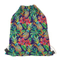Colorful Aloha Pineapple Pattern Print Drawstring Bag