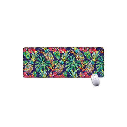 Colorful Aloha Pineapple Pattern Print Extended Mouse Pad