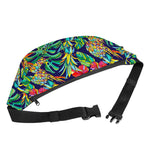 Colorful Aloha Pineapple Pattern Print Fanny Pack
