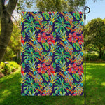 Colorful Aloha Pineapple Pattern Print Garden Flag