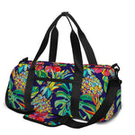 Colorful Aloha Pineapple Pattern Print Gym Bag