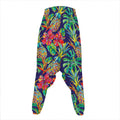 Colorful Aloha Pineapple Pattern Print Hammer Pants
