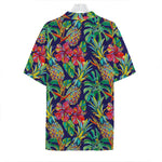 Colorful Aloha Pineapple Pattern Print Hawaiian Shirt
