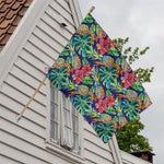 Colorful Aloha Pineapple Pattern Print House Flag