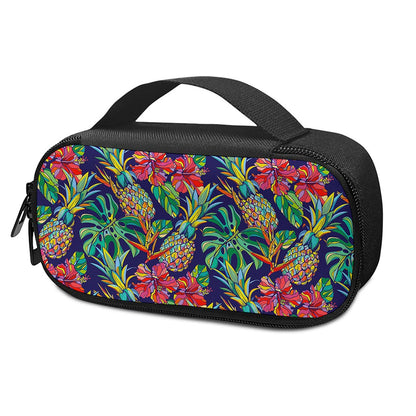 Colorful Aloha Pineapple Pattern Print Insulin Cooler Travel Case