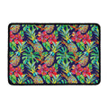 Colorful Aloha Pineapple Pattern Print Kitchen Mat