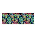 Colorful Aloha Pineapple Pattern Print Long Kitchen Mat
