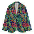 Colorful Aloha Pineapple Pattern Print Men's Blazer