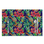 Colorful Aloha Pineapple Pattern Print Placemat