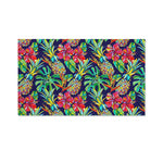 Colorful Aloha Pineapple Pattern Print Polyester Flag