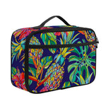 Colorful Aloha Pineapple Pattern Print Portable Lunch Bag
