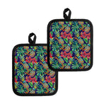 Colorful Aloha Pineapple Pattern Print Pot Holders
