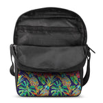 Colorful Aloha Pineapple Pattern Print Rectangular Crossbody Bag