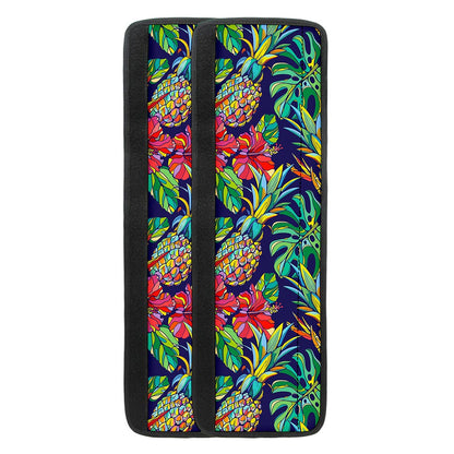 Colorful Aloha Pineapple Pattern Print Refrigerator Handle Covers