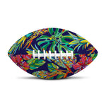 Colorful Aloha Pineapple Pattern Print Rugby Ball