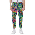 Colorful Aloha Pineapple Pattern Print Joggers