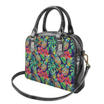Colorful Aloha Pineapple Pattern Print Shoulder Handbag
