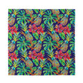 Colorful Aloha Pineapple Pattern Print Silk Bandana