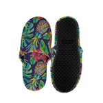 Colorful Aloha Pineapple Pattern Print Slippers