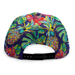 Colorful Aloha Pineapple Pattern Print Snapback Cap