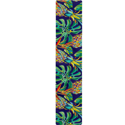 Colorful Aloha Pineapple Pattern Print Table Runner